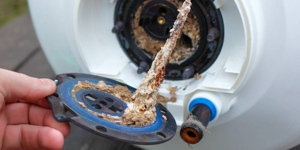Doutor House Reparação de Termoacumulador com ruídos estranhos Acumulação de Calcário na Resistência